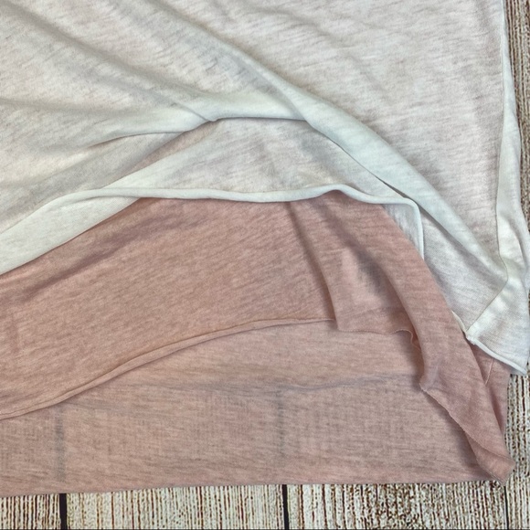 All Saints Pink and White Short Sleeve Tee - Picture 9 of 11